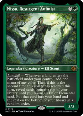 Nissa, Resurgent Animist - March of the Machine: The Aftermath