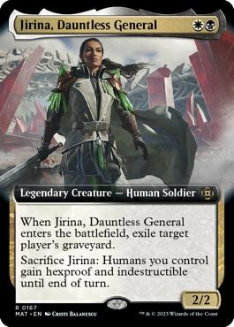 Jirina, Dauntless General - March of the Machine: The Aftermath