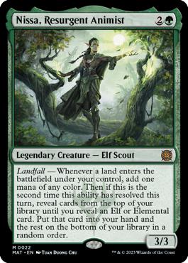 Nissa, Resurgent Animist - March of the Machine: The Aftermath