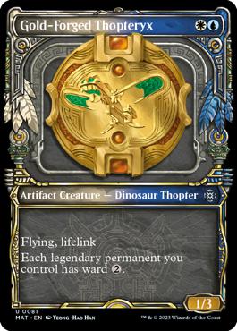 Gold-Forged Thopteryx - March of the Machine: The Aftermath