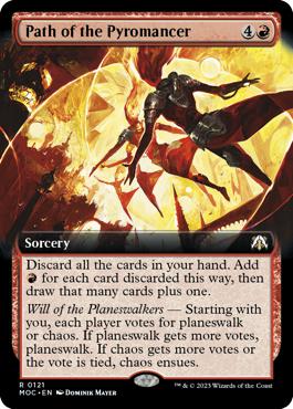 Path of the Pyromancer - March of the Machine Commander