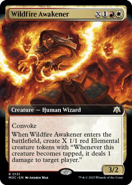 Wildfire Awakener - March of the Machine Commander