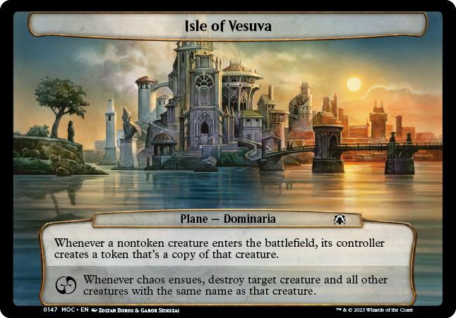 Isle of Vesuva - March of the Machine Commander