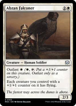 Abzan Falconer - March of the Machine Commander