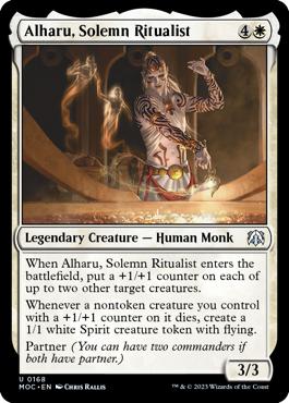 Alharu, Solemn Ritualist - March of the Machine Commander