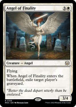 Angel of Finality - March of the Machine Commander