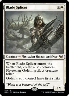Blade Splicer - March of the Machine Commander