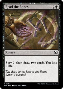 Read the Bones - March of the Machine Commander
