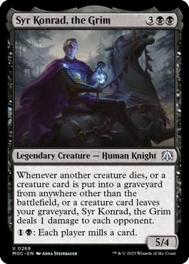 Syr Konrad, the Grim - March of the Machine Commander