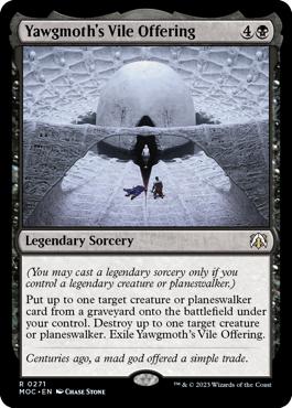 Yawgmoth's Vile Offering - March of the Machine Commander