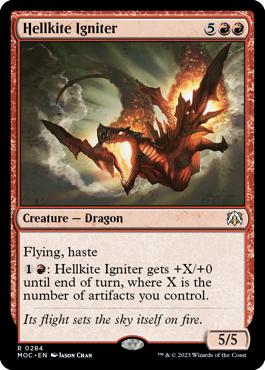 Hellkite Igniter - March of the Machine Commander