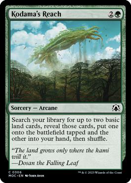 Kodama's Reach - March of the Machine Commander