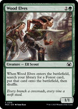 Wood Elves - March of the Machine Commander