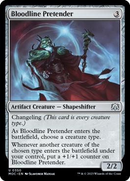 Bloodline Pretender - March of the Machine Commander