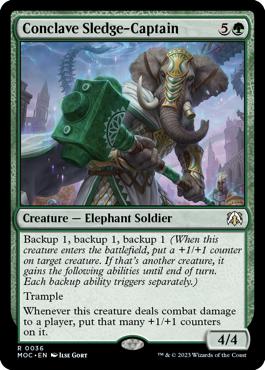 Conclave Sledge-Captain - March of the Machine Commander