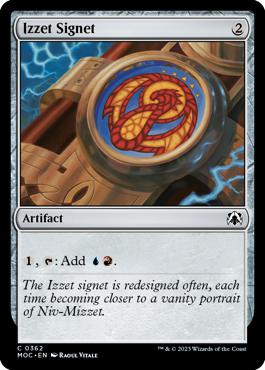 Izzet Signet - March of the Machine Commander