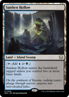 Sunken Hollow - March of the Machine Commander