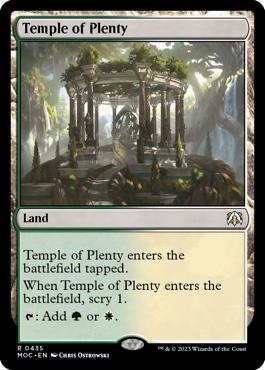 Temple of Plenty - March of the Machine Commander