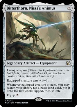 Bitterthorn, Nissa's Animus - March of the Machine Commander