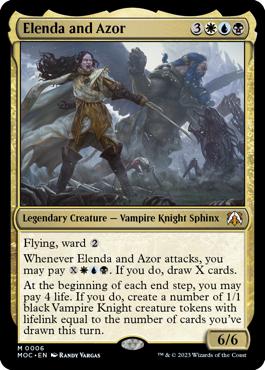 Elenda and Azor - March of the Machine Commander