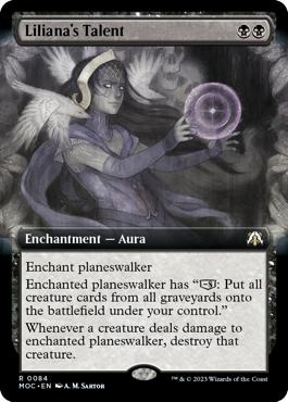 Liliana's Talent - March of the Machine Commander