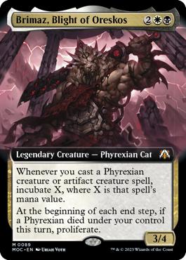 Brimaz, Blight of Oreskos - March of the Machine Commander