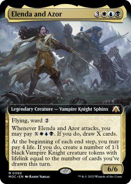 Elenda and Azor - March of the Machine Commander