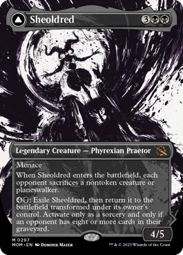 Sheoldred -> The True Scriptures - March of the Machine