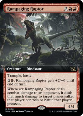 Rampaging Raptor - March of the Machine