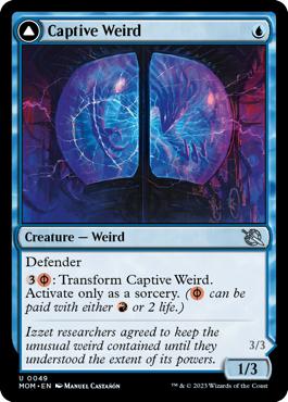 Captive Weird -> Compleated Conjurer - March of the Machine