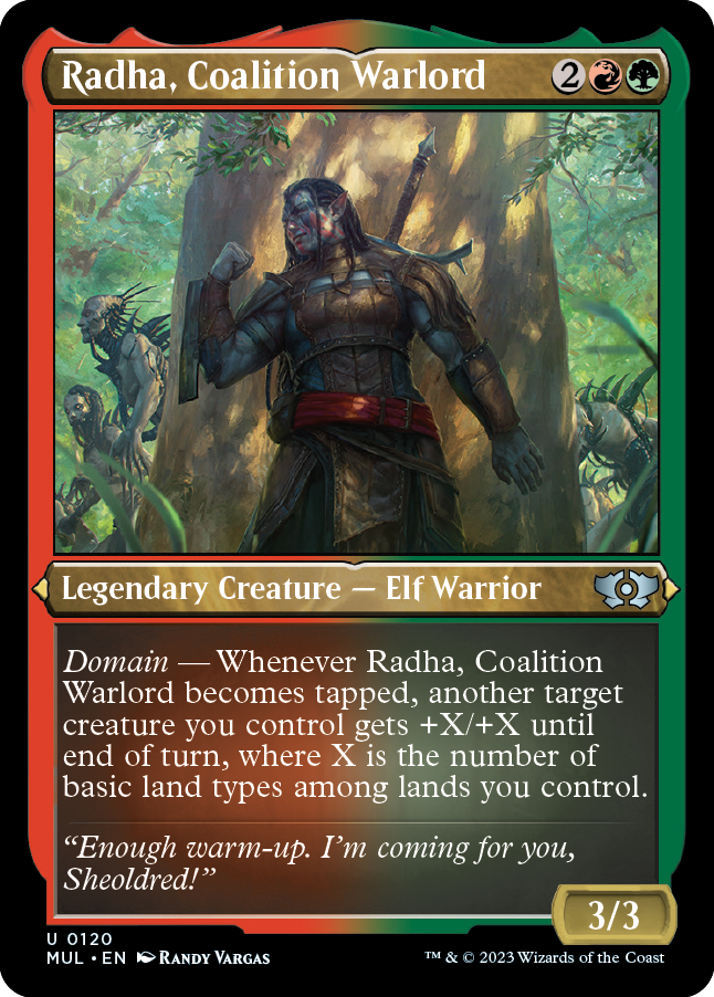 Radha, Coalition Warlord - Multiverse Legends