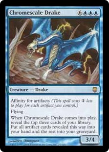 Chromescale Drake - Darksteel