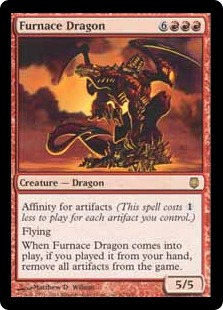 Furnace Dragon - Darksteel