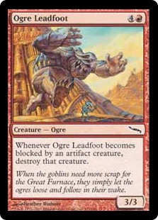 Ogre Leadfoot - Mirrodin