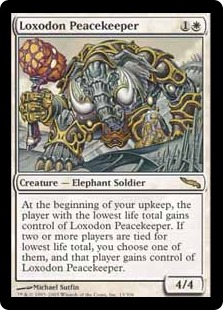 Loxodon Peacekeeper - Mirrodin