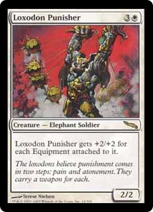 Loxodon Punisher - Mirrodin