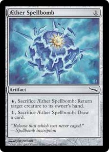 Aether Spellbomb - Mirrodin