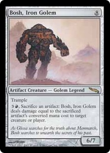 Bosh, Iron Golem - Mirrodin