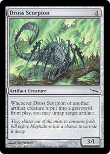 Dross Scorpion - Mirrodin