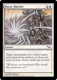 Razor Barrier - Mirrodin