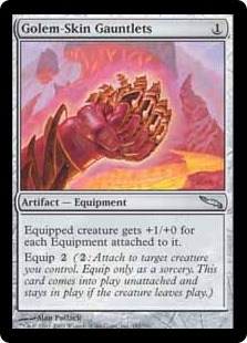 Golem-Skin Gauntlets - Mirrodin