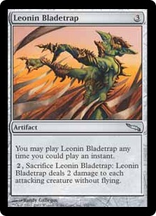 Leonin Bladetrap - Mirrodin