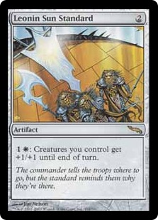 Leonin Sun Standard - Mirrodin