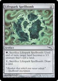 Lifespark Spellbomb - Mirrodin