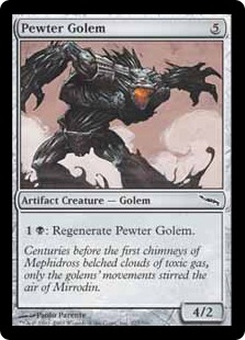 Pewter Golem - Mirrodin