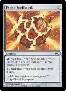 Pyrite Spellbomb - Mirrodin