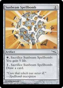 Sunbeam Spellbomb - Mirrodin