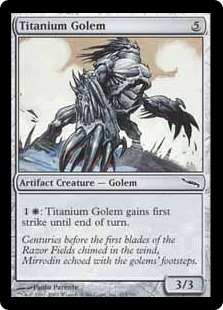 Titanium Golem - Mirrodin