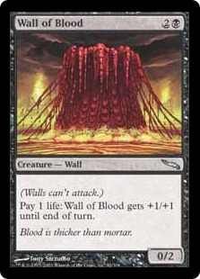 Wall of Blood - Mirrodin