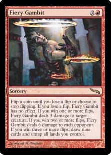 Fiery Gambit - Mirrodin